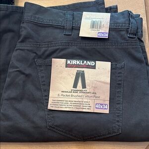 Kirkland Signature Men's gray jeans